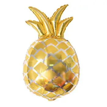 Ananassi-Foolium Õhupallid, Õhupallide Havai Pool Kaunistused Asjade 16 Tolline Rose gold, kuld