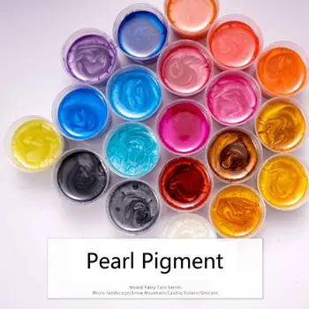 60 Pudelit/set Vaik Casting Hallituse Särab Sequains Pearl Mica Pigment Suur Komplekt Meik Ehted Täidised Nail Art Ehted Tegemine