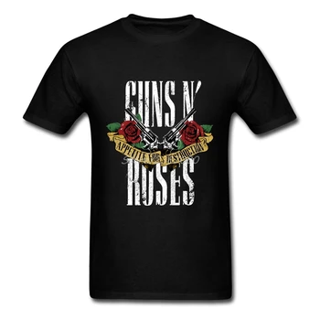 Harajuku Guns N Roses T-Särk, Lühikesed Varrukad Meeste T-särgid Pp Paarid Puuvill Suur Suurus Retro Meeste Särgid