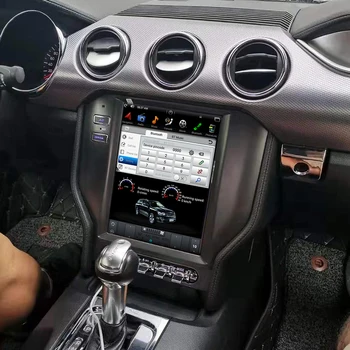 ZJCGO Auto Multimeedia Mängija, Stereo GPS DVD-raadionavigatsioon Android Ekraani Süsteemi Ford Mustang S550 2016 2017 2018 2019