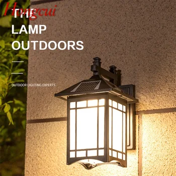 Hongcui Päikese Väljas Seina Lamp Klassikalise Kerge Kaugjuhtimispult LED Sconces Veekindel Kodu