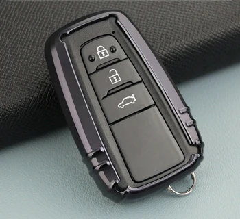 Auto TPÜ Remote Smart Võti Fob Juhul Katab Kest Sobib Toyota Corolla Camry Prius RAV4 Highlander GT86 Land Cruiser Prado LC150