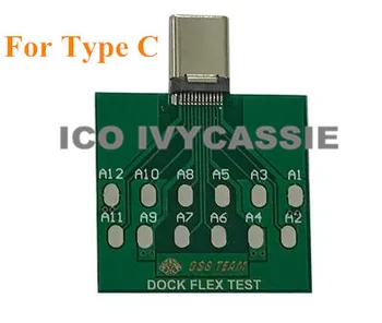 Micro-USB Type C Katse Juhatuse iPhone U2 Laadija Android Telefoni Aku Laadimise Dock Flex Lihtne Test Vahend juhatus