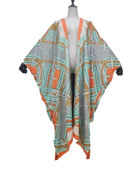 Dashiki Aafrika Riided Naistele Traditsiooniline Pluss Suurus Suvel Siidist Trükitud Supelrõivad Kimono Naiste Kuveit Pikad Riided