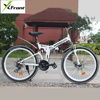 Uus Süsinik Terasest Raam 24/26 tolli Ratas, Soft-Saba Peatamise Dual ketaspidur Folding Bike Väljas Spordi Jalgratta MTB Bicicleta