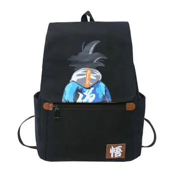 Anime Dragon Carotte Son Goku Tüdruk Poiss Kooli Bagpack Suur Reisi Seljakott Lõuend Kooli Kotti Teismeline Vabaaja Bookbag