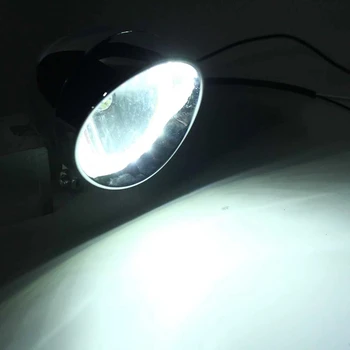 2TK Mootorratta LED Lähi-Spot Light Udutuli Udutuli Angel Eye Kerge Vilkur