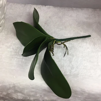 Kunstlik Phalaenopsis Jätab Home Decor Leht Liblikas Orhidee Õied Ajastiga Materjali Lill Teenetemärgi Orhidee Lehed