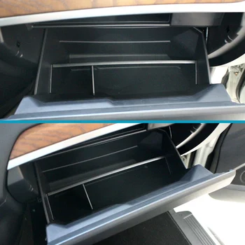 Auto kindalaegas Intervalli Storage Box Mitsubishi Pajero 2010-2019 Co-Pilot Ladustamise Kasti Vahesein sisustuselemendid