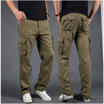 Trendikas Lasti Haaremi Joggers Püksid Meeste Vabaaja Puuvillased Püksid Mitme Tasku Moe Püksid Streetwear Püksid Mees Rõivad