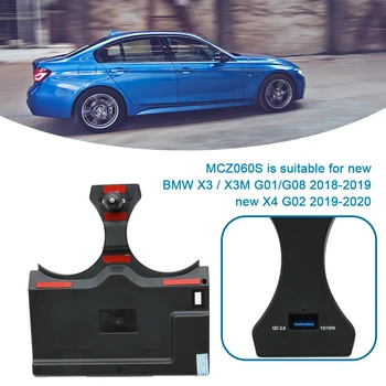 MCZ060S Traadita autolaadija BMW X3/X3M G01/G08 2018-2019 Uus X4 G02 2019-2020 Auto Tarvikud Osad Auto Muutmine
