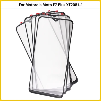10tk/Palju Motorola Moto E7 Pluss XT2081-1 Touch Ekraan Ees Klaasist Paneel, Objektiiv Moto E7 Plus LCD Välimine Klaas Asendada