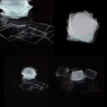 18x18mm Mikroskoobi alusklaasile Hõlmab Professionaalse Klaasist Kate Klaas Micro Kate Libiseb 100tk