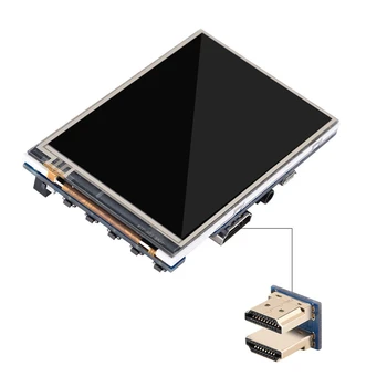 Waveshare 1080P IPS 60Fps 3.5 Tolline HDMI LCD-Ekraan, mille Puhul HDMI Ühenduspesa Vaarika Pi