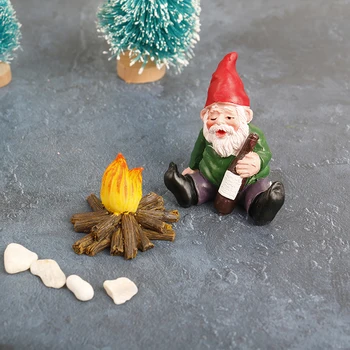Vaik Naughty Aed Gnome Kuju Jõulud Kleit Üles DIY Aia Kaunistamiseks Vaik Gnome Decor Vastupidav aiakaubad