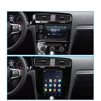 Android 10 Tesla Multimedia Stereo VW Golf 7 2013 2016-2019 GPS Video Raadiovastuvõtja Mängija juhtseade