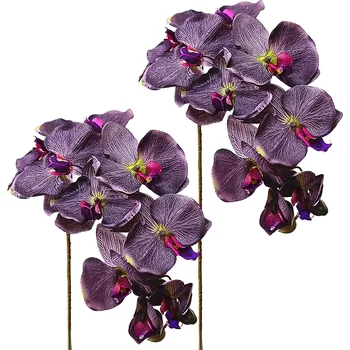 10 Heads Butterfly Orchid Võltsitud Decration Kunstliku Lill Simulatsiooni Taim Käsitöö DIY Home Shopping Mall Teenetemärgid