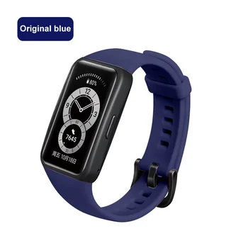 Näiteks Huawei Band 6 Sport Silikoon Watchband Smart Watch Käepaela Asendus Huawei Band 6 Rihm Käevõru Bänd