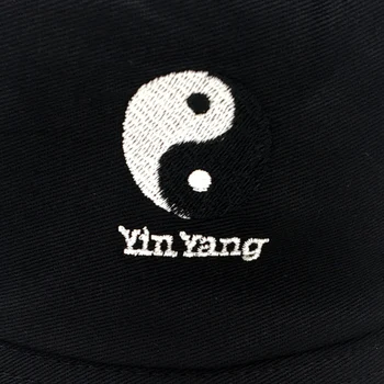Mood kopp müts Yin ja Yang Kuulujutte tikandid kalamees mütsid meeste ja naiste suvel õues päikese käes müts hip-hop ühise põllumajanduspoliitika panama mütsid