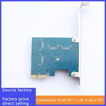 PCIe Ühe-Kuni Nelja-PCI Express 16X Slots Ärkaja Kaart PCI-E 1X Välise 4 PCI-e Pesa USB 3.0 Ärkaja Kaart