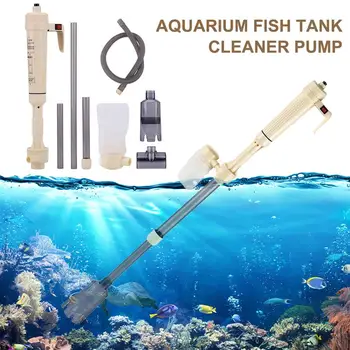 Elektrilised Akvaariumi Kala Tank Vee Muuta Pumba Akvaariumi Puhastamise Vahend Vee Vaheti Kruusa Cleaner Sifooni Filter Pump