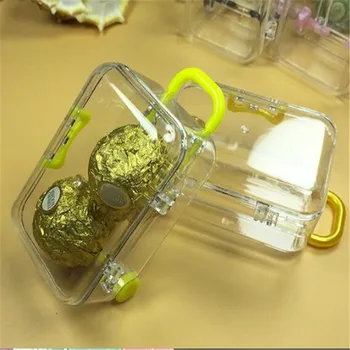 Uus Armas Mini Jooksva Reisi Kohver Kasuks Kasti Pulm Soosib Partei Vastuvõtt Candy Paketi Uue Aasta Pidu Asjade Kaunistamiseks