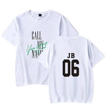 JB 06 Got7 Kpop T-särgid Street Style Summer Fashion Hip-Hop Meeste ja Naiste T-Särgid O-kaeluse Tee Särk, Lühikesed Varrukad Homme T-särk Tops