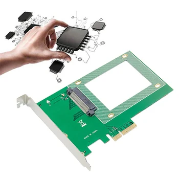 PCI-E Expansion Card PCI-E X4 2.5 Tolline NVME U. 2 SFF8639 Tahkes Olekus SSD kõvaketas Konverteerimise Kaardi SATA Kaabel