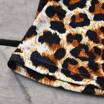 2021 Säärised Mitmevärviline Vabaaja Highstreet Leopard Printida Kõhn Lühikesed Püksid Suvel Modern Lady Püksid