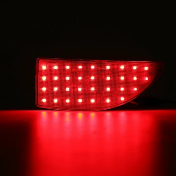 2tk Punane LED Läätse Tagumise Kaitseraua Piduri Tuli Helkur Fog Lamp Lexus IS250 IS350 2006-2013 Auto Saba Lamp