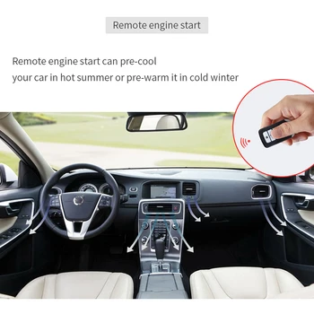 EASYGUARD SAAVAD BUSSI pke auto lukku avada sobivad Honda CRV Civic SOBI Linna plug&play lihtne installida remote start stop nupp