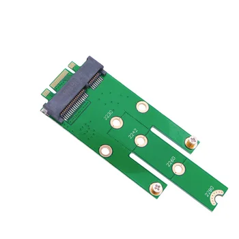 Mini Converter M. 2 B Võti MSATA Connector NGFF Lihtne paigaldada Lisada Kaardi Adapter PCI-e Laienemine Lauad SSD 2242 2230 2260