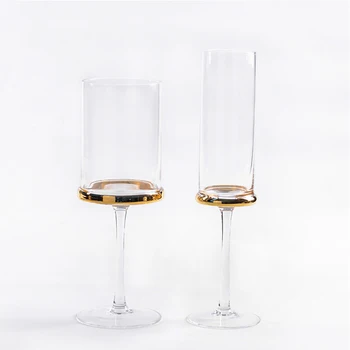 Euroopa Katmine, Hall Läbipaistev Klaas Veini Pokaalilaadse Punane Vein Cup Šampanja Klaasid Pool Kitchenhome Drinkware Klaasist Tassi