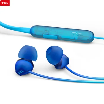 TCL Traadita Bluetooth5.0 Kõrvaklapid SOCL300BT Mikrofon Kaelus Kõrvaklapid Spordi Mäng, Hi-Fi Earbuds jaoks VIVO XIAOMI SAMSUNG
