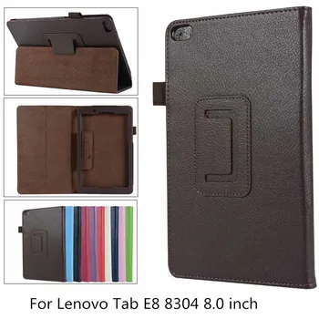 PU Nahk litchi Puhul Lenovo Tab E8 2018 Tablett Funda Magnet stand Kate Lenovo Tab E8 8304 TB-8304F 8 tolline juhul