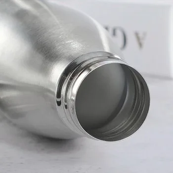 350/500/750ml Roostevabast Terasest Vee Pudel Kaasaskantav BPA vaba Vee Joomine Pudel Sport Jõusaal Rattasõit Drinkware
