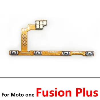 20Pcs toitelüliti on/Off Nupp Helitugevuse nupp-Nupp Motorola Moto Üks Tegevus Visiooni Hyper Fusion Plus Makro-Flex Kaabel