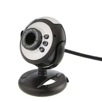 Web kaamera Digital HD Video Kaamera Praktiline Webcam Kaamera koos MIC-Clip-on Arvuti ARVUTI Sülearvuti Veebikaamera