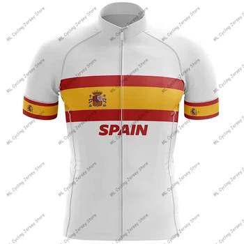 2020. aasta Uus Hispaania Jalgrattasõit Jersey Pro Cycling Team Riided Suvel Lühikesed varrukad MTB Jalgrattasõit Särgid Meeste Jalgratta Jersey Ropa de Ciclismo