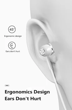 Juhtmega Kõrvaklapid HIFI in-ear Mobile Telefon Peakomplekti 3,5 mm Reguleeritav Helitugevus Sisseehitatud Mikrofon Apple Android Nutikas Telefon
