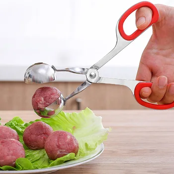 Roostevabast terasest meatball klamber kummi klamber, mida kasutatakse köögi-ja sealiha veise-ja muu liha keetmine vidinaid köök tarvikud