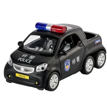 1:24 Politsei Simulatsiooni Sulamist Auto Laste Akustilise Ja Optilise Mänguasja Auto Mudel Mänguasi Sõidukite lapse Mänguasjad Kingitus Kogumise CT0324