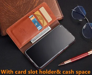 Looduslik Nahast Rahakott Kaardi Omanik Raamatu Puhul Xiaomi Mi10 Pro Telefoni Puhul Xiaomi Mi10 Kabuur Kate Magnet Funda Coque