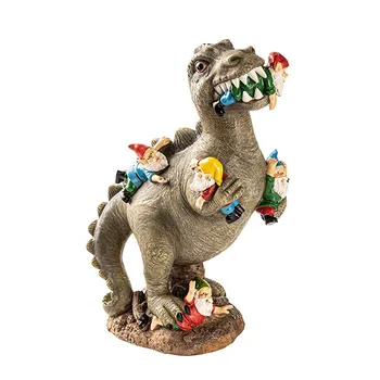 Vaik Dinosaurus Kääbus Figuriin Kuju Aed Gnome Aia Kaunistamiseks Loominguline Cartoon Muru Aed Decor Väljas Gnome Kujud D20