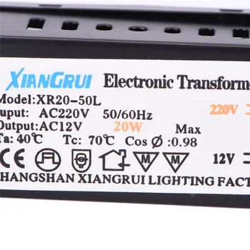 LED Toide Juhi Elektrooniline Trafo 1tk 20W AC 220V Teha 12V