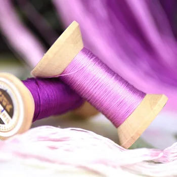 Uus Punkt Hiina Silk Tikandid Niit, Lõng, tikandid hambaniiti Õmblusmasinad Artikli Wooden packing