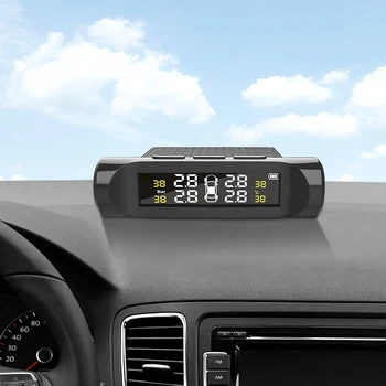 Auto TPMS Auto Turvalisuse häiresüsteemid rehvirõhu Jälgimise Süsteem rehvirõhu Digitaalne LCD Ekraan Koos välisandurit