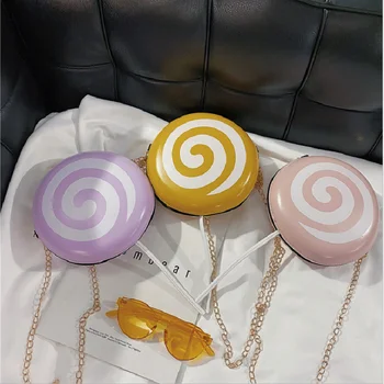 Naine Crossbody Kotid Uus Armas Lollipop Väike Kott, Ins Candy Lukuga Väike Ring Kotid Kett Õlal Messenger Bag Сумка Женская