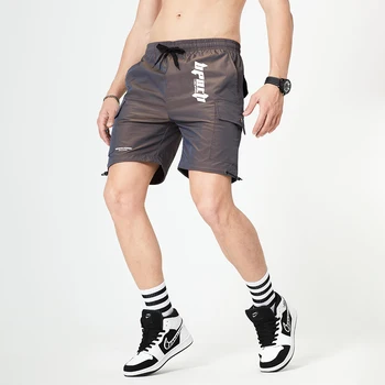 Uus Meeste Kulturismis Fitness Püksid Mees Suvel Spordisaalid Treening Mees Hingav Kiire Kuiv Spordirõivad Jogger Beach Lühikesed Püksid