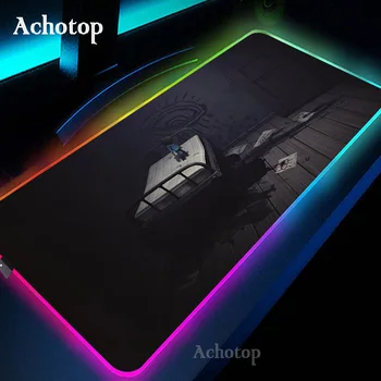 Vähe Luupainajad Suur RGB Gaming Mouse Pad XXL LED Mause Pad PC Gamer Hiir Vaip Suur Mause Pad ARVUTI Desk Pad Matt, koos Taustavalgustusega